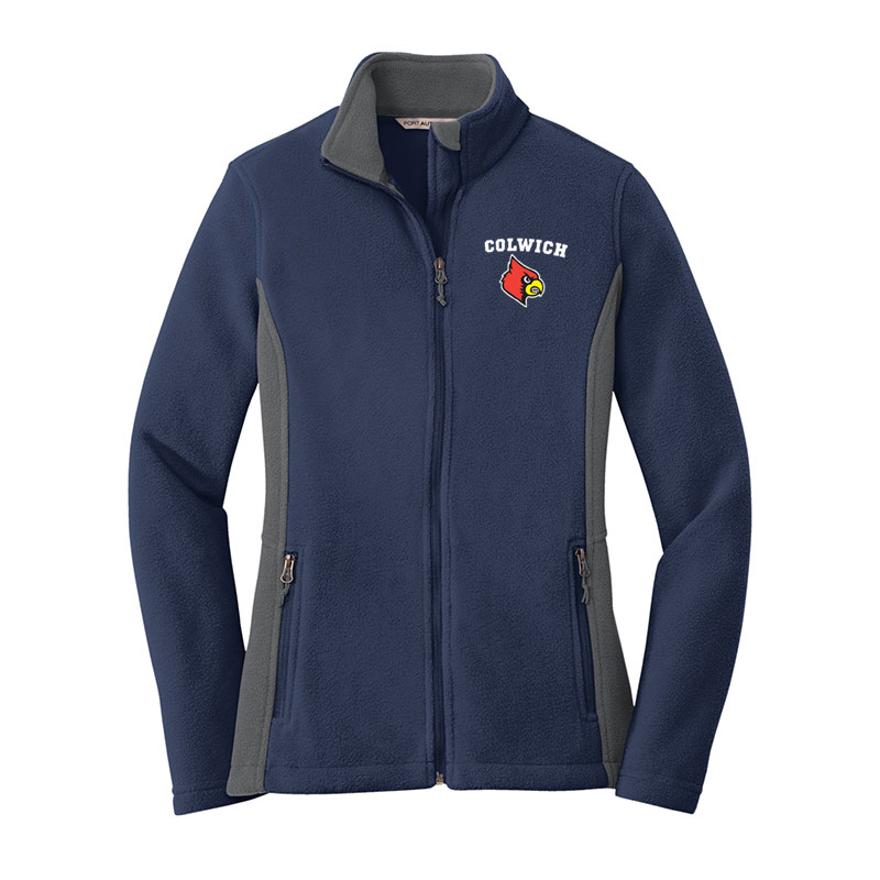 Women’s Colorblock Fleece Jacket Colwich Grade School Store